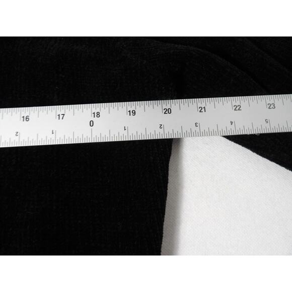 J Two New York Cardigan Sweater Chenille Sweater XL Black Beaded Artsy NWT Matur - Picture 11 of 16